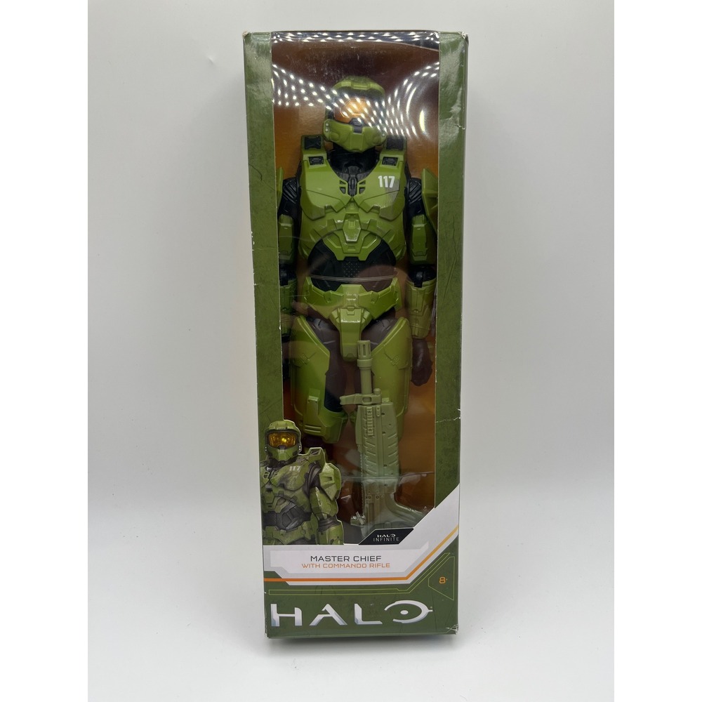 Halo Infinite Master Chief Action Figure 12" Series 2 WCT Jazwares Rifle